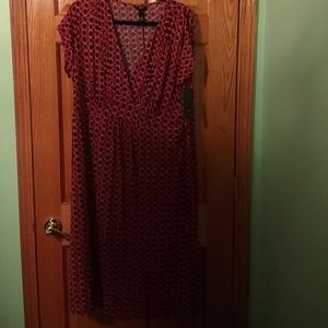 Black and pink party dress